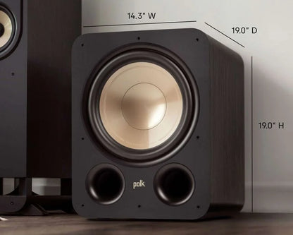 Polk Audio Signature Elite ES12 - 12 Inches Front Firing 300W Powered Subwoofer