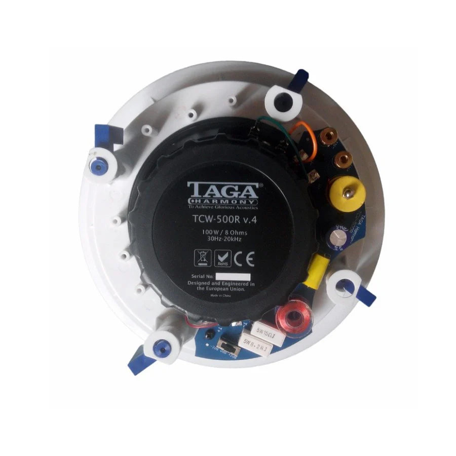 Taga Harmony TCW-500R V.4 In-Ceiling /In-Wall Speaker (Pair)