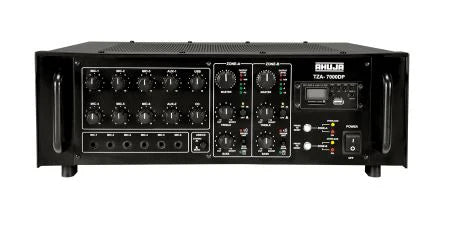 AHUJA TZA-7000DP 700 WATTS with Built-in Digital Player 2 ZONE PA MIXER AMPLIFIER