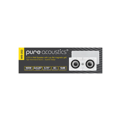 Pure Acoustics Rift 52 (WB-252) - 5.25 Inches In-Wall Speaker (Each)