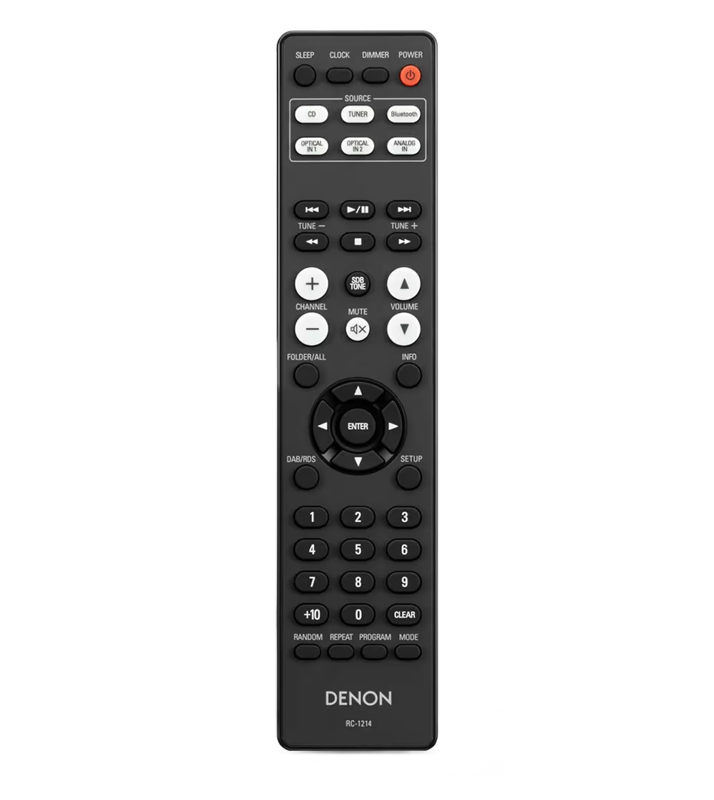 DENON RCD-M41 Micro HiFi CD Receiver with Bluetooth and Tuner