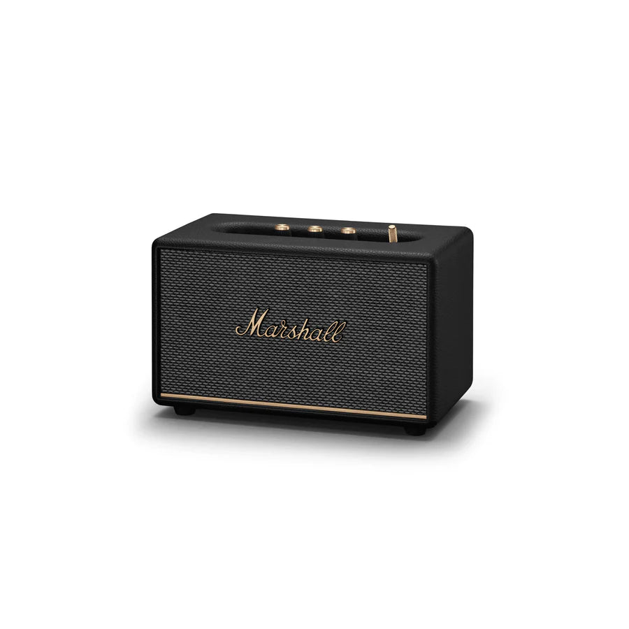 Marshall Acton III Bluetooth Speaker (Signature Sound, Stereo Channel, Original Black)