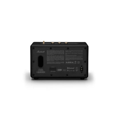 Marshall Acton III Bluetooth Speaker (Signature Sound, Stereo Channel, Original Black)