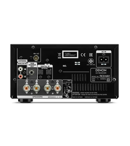 DENON RCD-M41 Micro HiFi CD Receiver with Bluetooth and Tuner