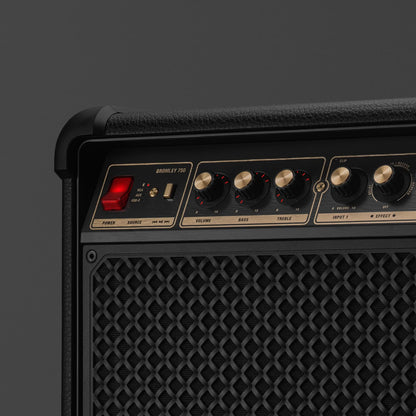 Marshall BROMLEY 750 442W Bluetooth Party Speaker (Integrated Stage Lights, Stereo Channel, Black & Brass)