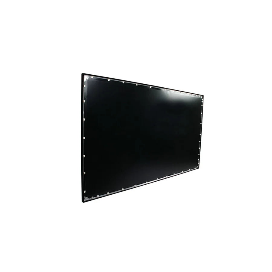 Elite Screens ER92WH1-A1080P4K - 92 Inches Sable Frame Acoustic Pro 1080P Full HD Fixed Transparent Perforated Frame Home Theatre Projection Screen - (16:9)
