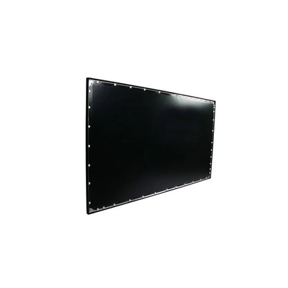 Elite Screens ER92WH1-A1080P4K - 92 Inches Sable Frame Acoustic Pro 1080P Full HD Fixed Transparent Perforated Frame Home Theatre Projection Screen - (16:9)