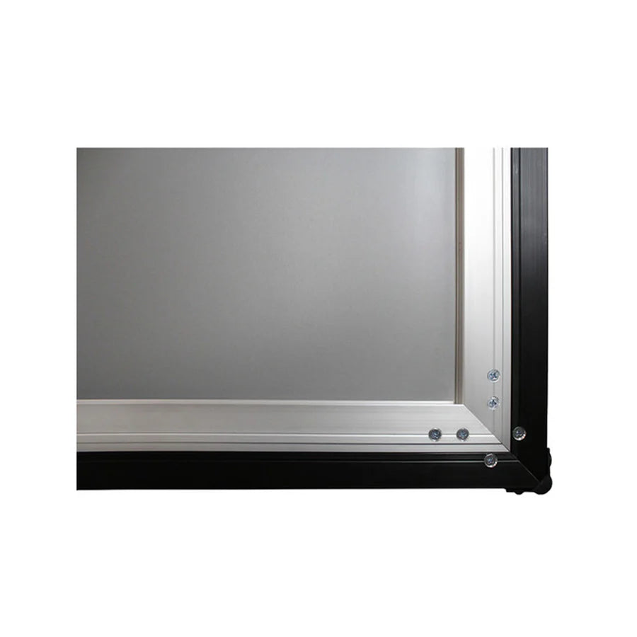 Elite Screens AR100WH2 - 100 Inches Edge Free/Edgeless 3D 4K/8K UHD Fixed Frame Home Theatre Projection Screen - CineWhite (16:9)