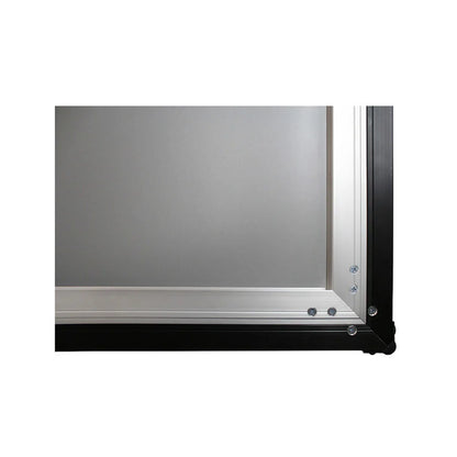 Elite Screens AR100WH2 - 100 Inches Edge Free/Edgeless 3D 4K/8K UHD Fixed Frame Home Theatre Projection Screen - CineWhite (16:9)