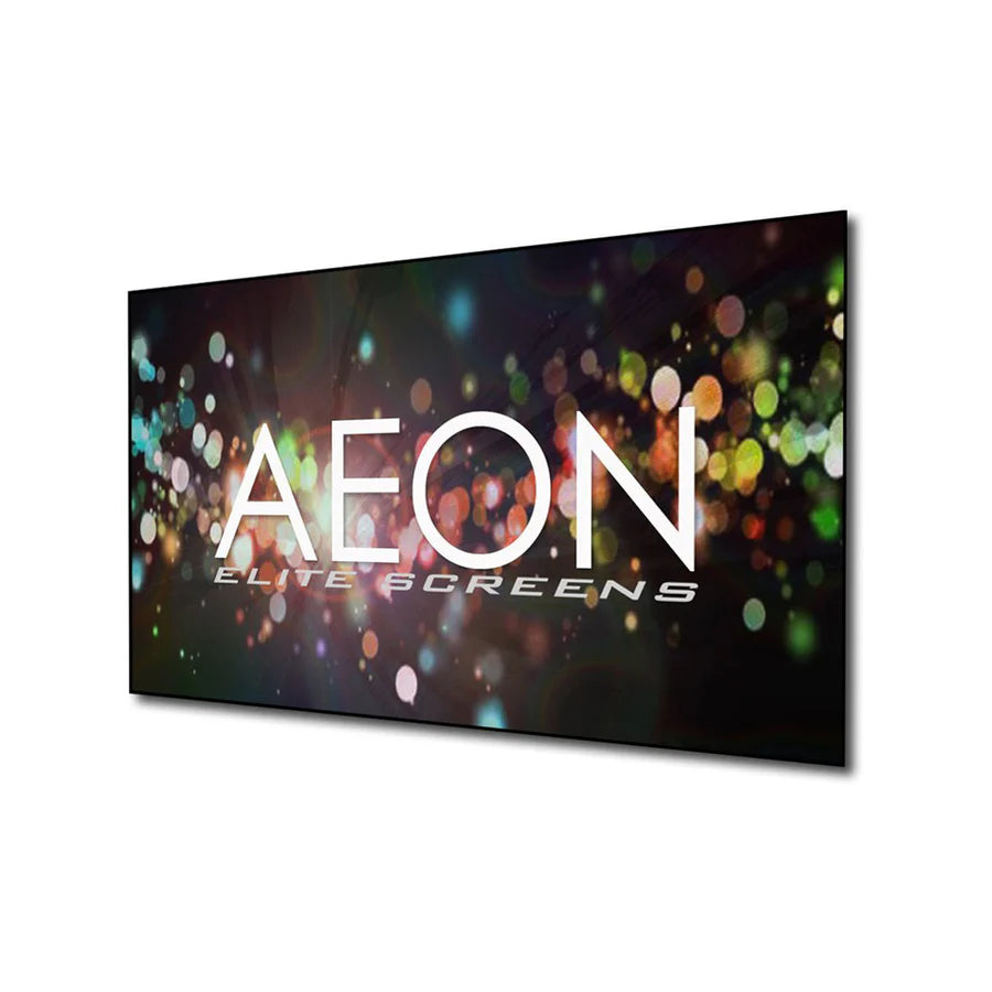 Elite Screens AR100DHD3 - 100 Inches Edge Free/ Edgeless Cinegrey 3D Ambient Light Rejection (ALR) 4K/8K UHD Fixed Frame Home Theatre Projection Screen (16:9)