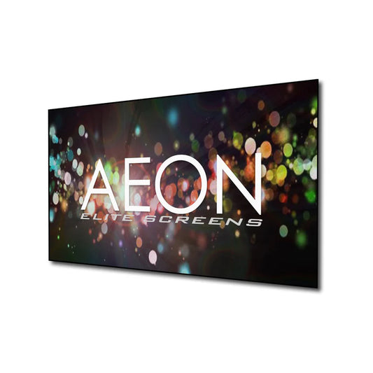 Elite Screens AR100DHD3 - 100 Inches Edge Free/ Edgeless Cinegrey 3D Ambient Light Rejection (ALR) 4K/8K UHD Fixed Frame Home Theatre Projection Screen (16:9)