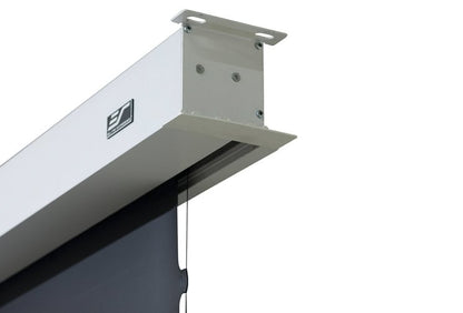 Elite Screens In-Ceiling recessed projection screen Evanesce Tab-Tension B Series