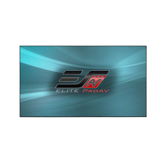 Elite Screens AR100DHD5 - 100 Inches Aeon Edge Free/ Edgeless 5D Cine Grey Ambient Light Rejection (ALR) 4K/8K UHD Fixed Frame Home Theatre Projection Screen (16:9)