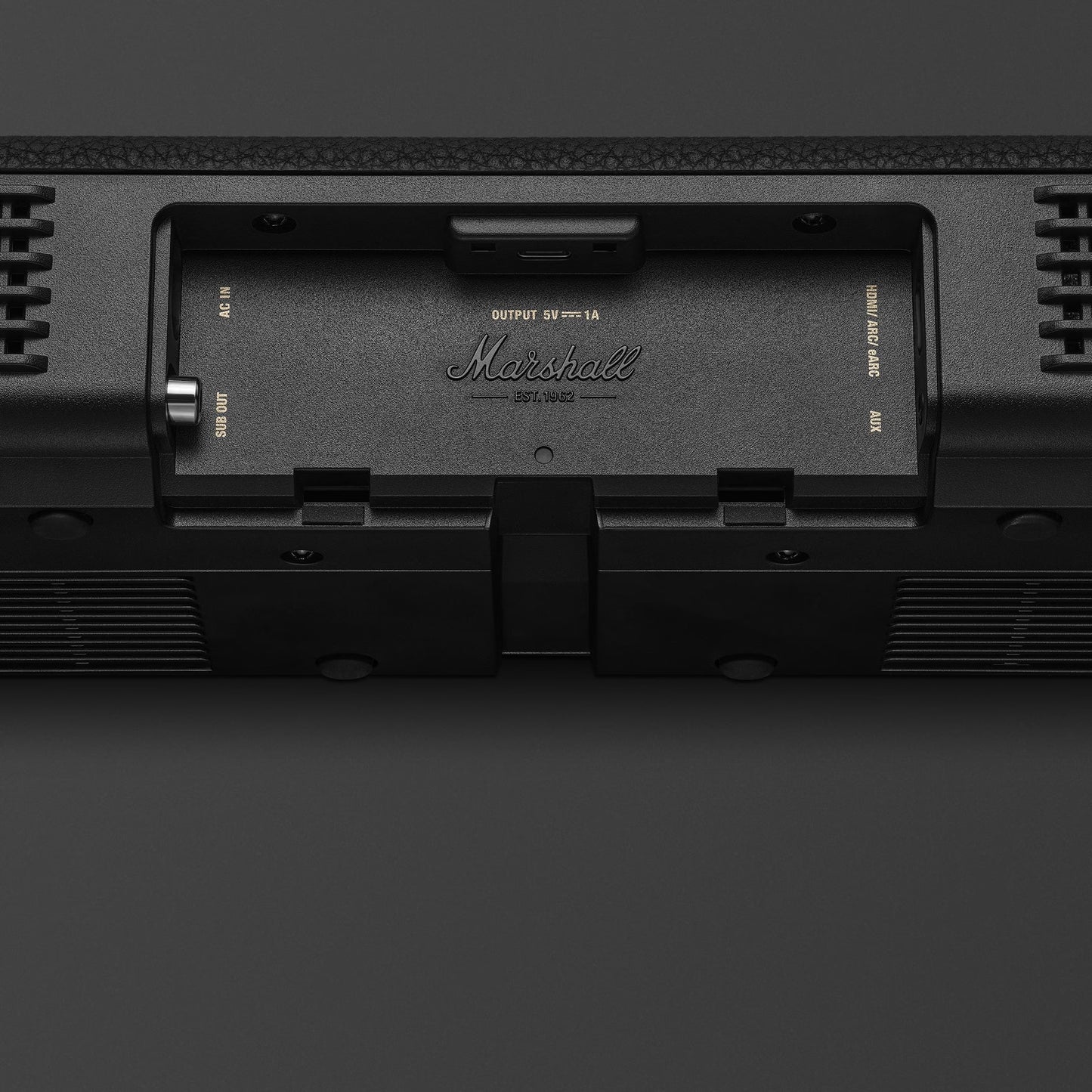 Marshall Heston 60 Soundbar with Dolby Atmos & DTS:X (Black)