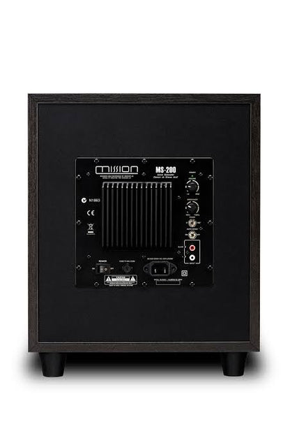 Mission MS-200- Active Subwoofer - Black