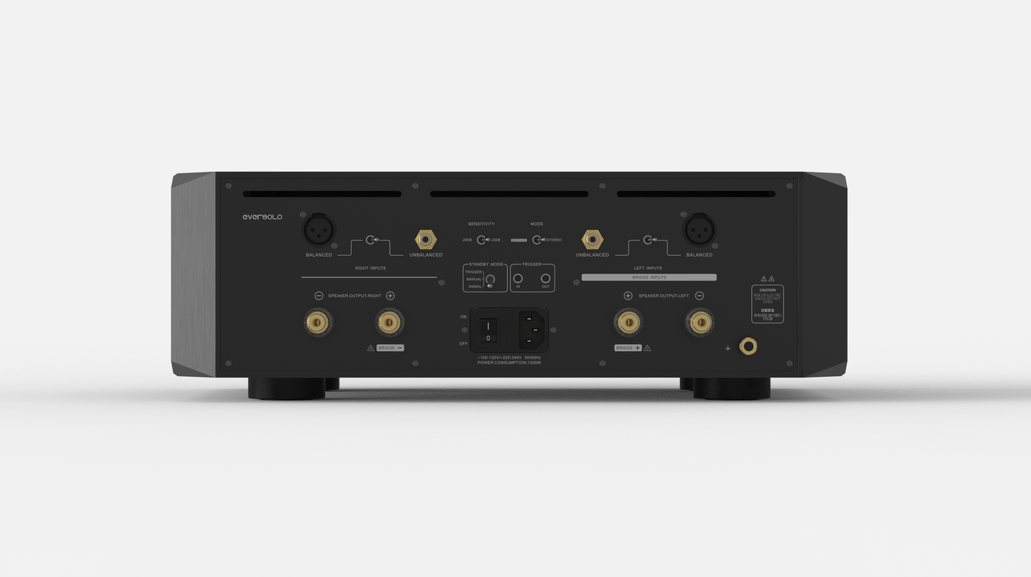 Eversolo AMP-F10 - 320 Watts Class A/B Stereo Power Amplifier