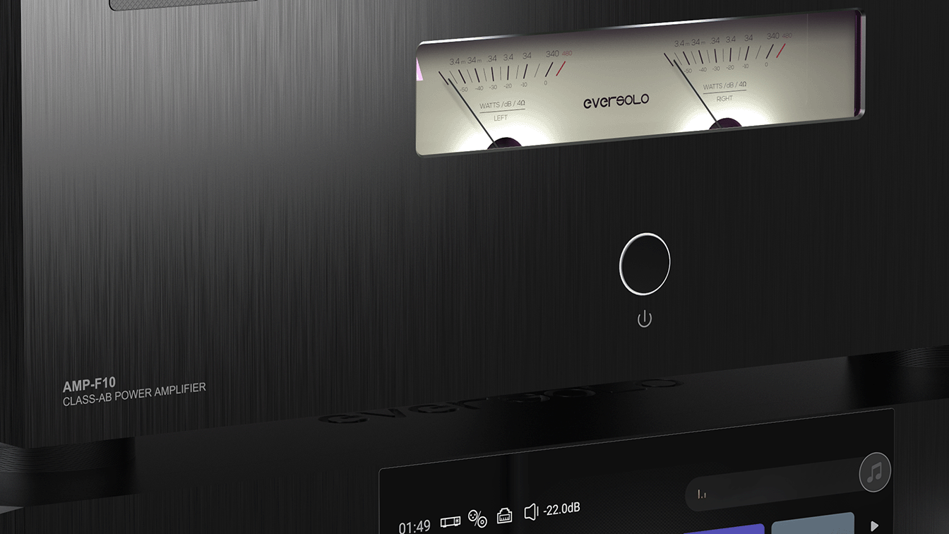 Eversolo AMP-F10 - 320 Watts Class A/B Stereo Power Amplifier