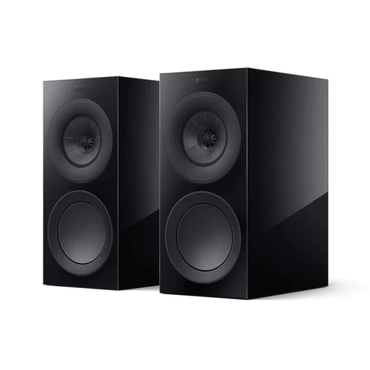 KEF R3 Meta Black Book Shelf Speakers (Pair)