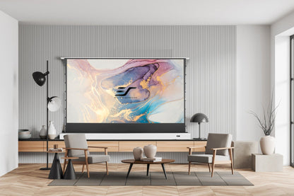 Elite Screens KESTREL TAB-TENSION FLOOR-UP 3 CineGrey 4D - ELECTRIC PROJECTION SCREENS