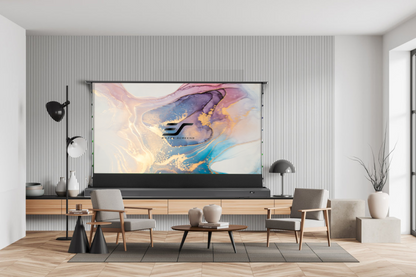 Elite Screens KESTREL TAB-TENSION FLOOR-UP 3 CineGrey 4D - ELECTRIC PROJECTION SCREENS