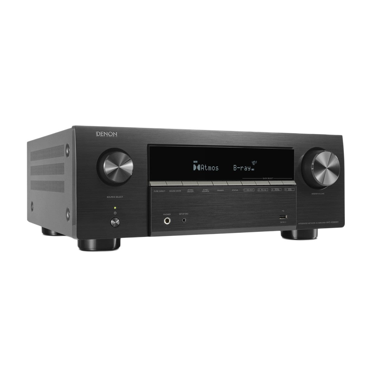 Denon AVC-X3900H 9.4 Channel 8K AV Amplifier, Black