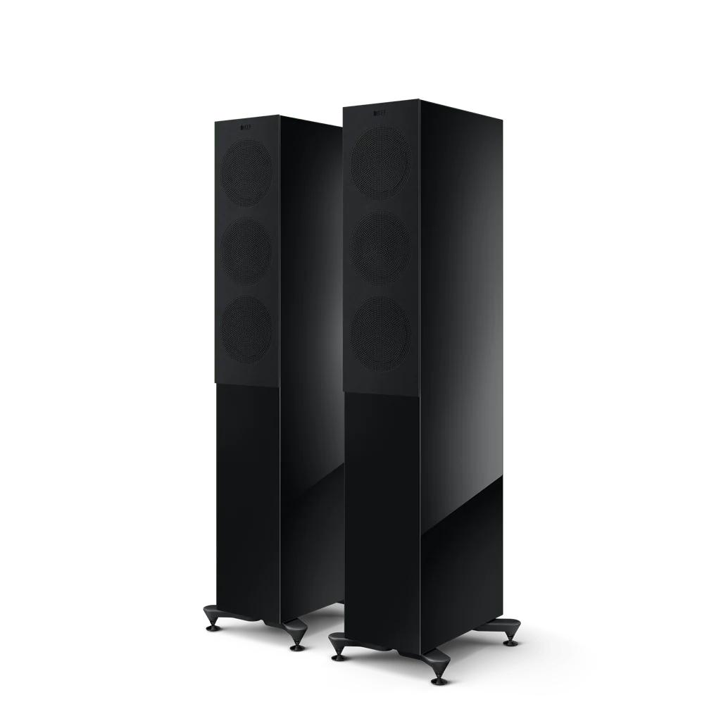 KEF R5 Meta Black Floor Standing Speakers (Pair)