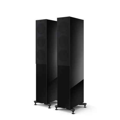 KEF R5 Meta Black Floor Standing Speakers (Pair)