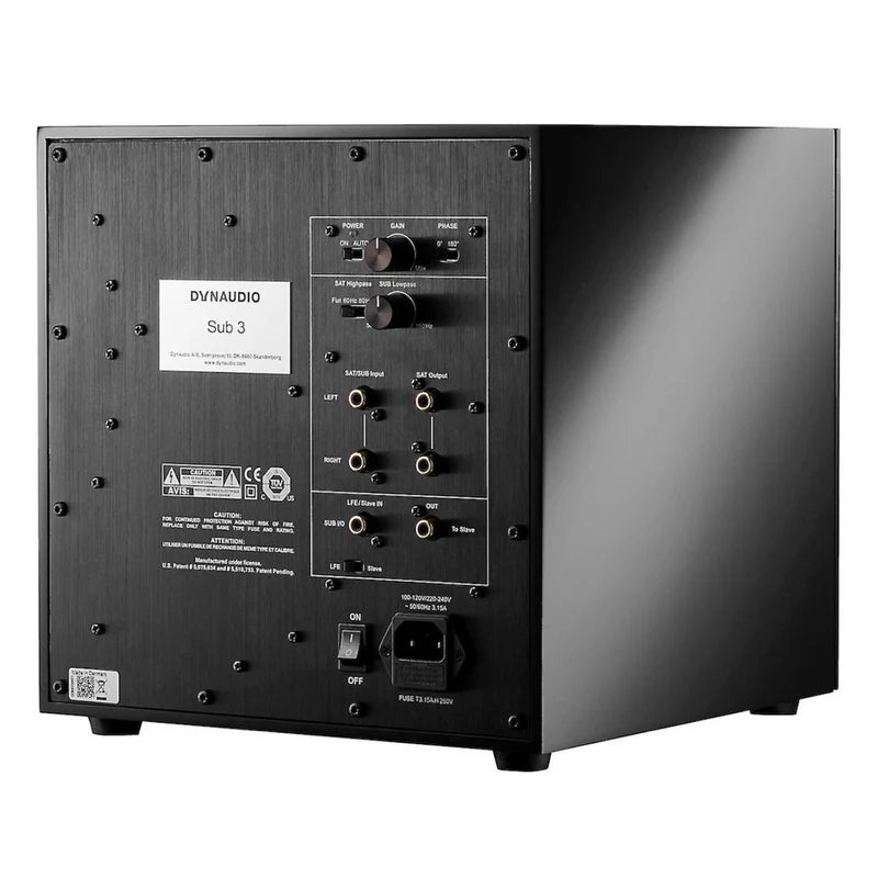 Dynaudio Sub 3 - Compact Active Subwoofer