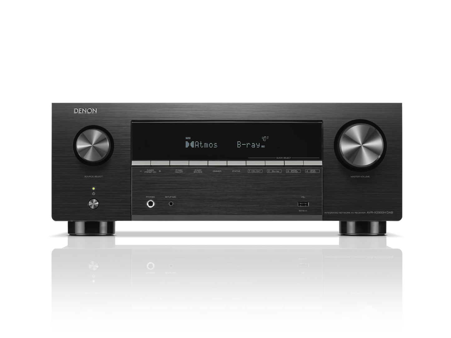 Denon AVR-X2900H 7.2-Channel Network A/V Receiver