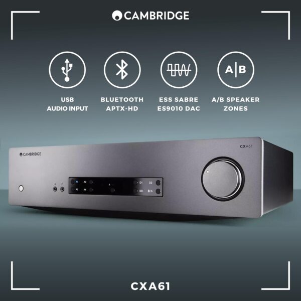 Cambridge Audio CXA61 - 60W Integrated Amplifier