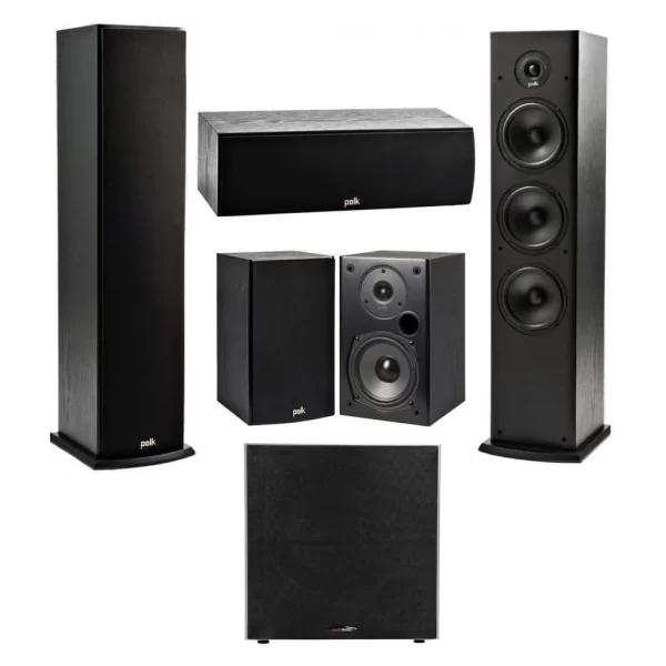 Polk Audio Fusion T Series - 5.1 Channel Home Theater Speaker Package