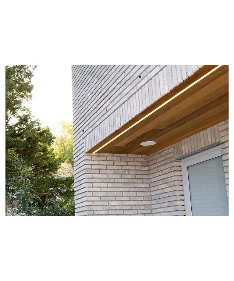 Artsound HPRO550, happi, 2-way inwall stereo LS, round, 10-100W, white (1pc) price per