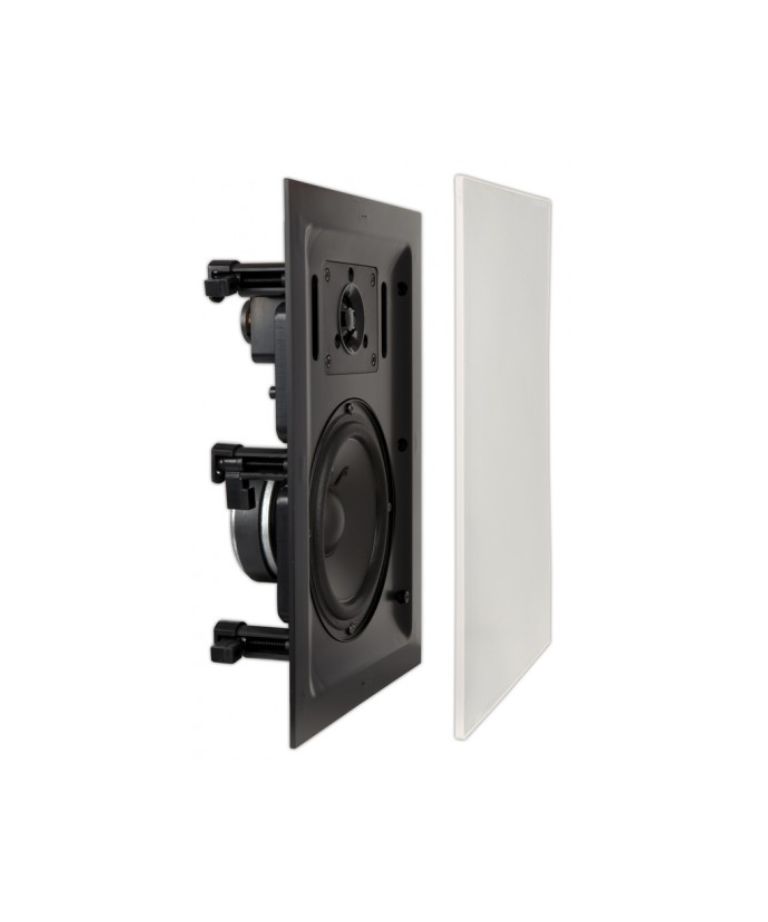 Artsound FL301, flat, 2-way Inwall LS, rect., 80W, white (2pc) price per Pair