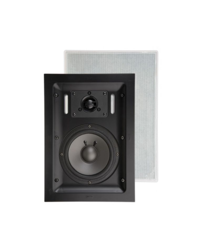 Artsound FL301, flat, 2-way Inwall LS, rect., 80W, white (2pc) price per Pair