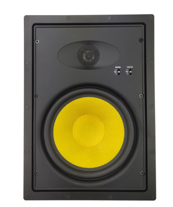 TAGA Harmony TCW-890 8″ 2-Way In-Wall LCRS Speakers PAIR –