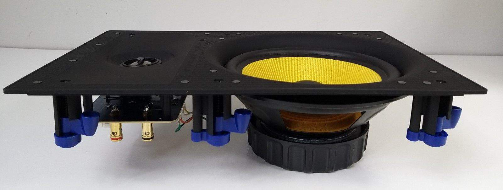 TAGA Harmony TCW-890 8″ 2-Way In-Wall LCRS Speakers PAIR –