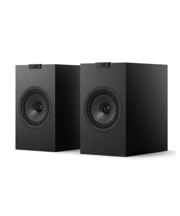 KEF Q1 Meta Bookshelf Speaker (Black, Pair)