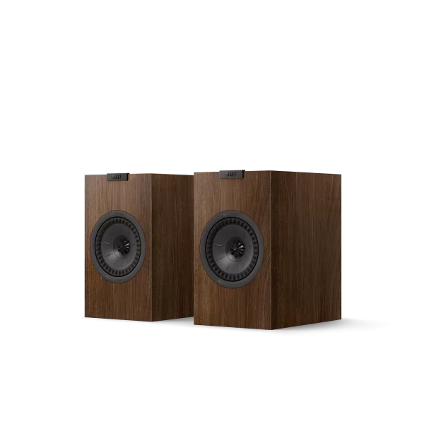 KEF Q1 Meta Bookshelf Speaker (Black, Pair)