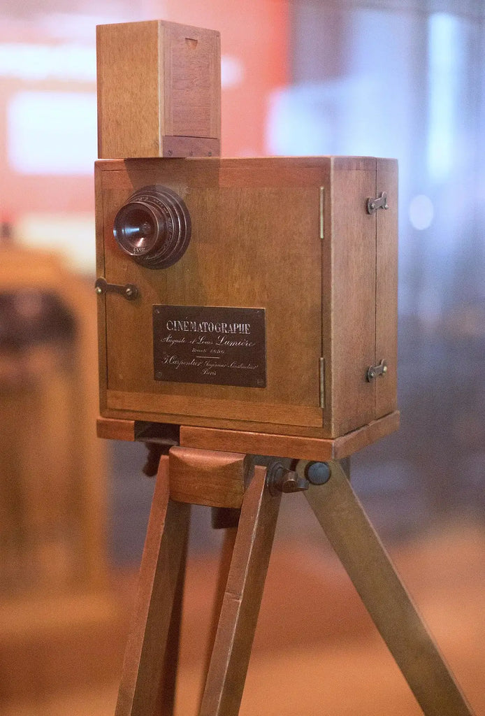 Lumière brothers - first film projector, the Cinématographe