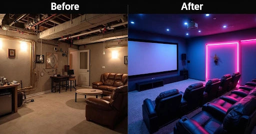 Elegant lighting and clean power elevate the experience—and protect the system